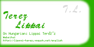 terez lippai business card